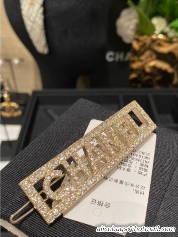 Top Quality Chanel Strass Hair Clip AB9034 2024