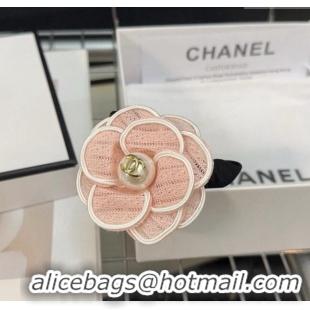 Buy Discount Chanel Camellia Bloom Hair Ring 1023 Pink 2024