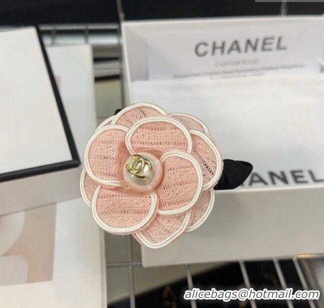 Buy Discount Chanel Camellia Bloom Hair Ring 1023 Pink 2024