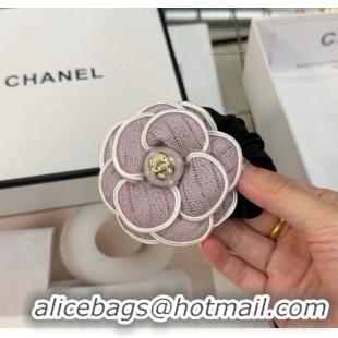 Pretty Style Chanel Camellia Bloom Hair Ring 1023 Purple 2024
