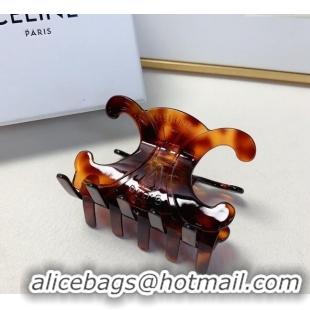 Well Crafted Celine Hair Clip 1129 Brown 2024