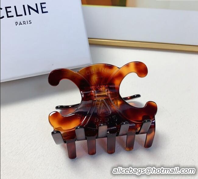 Well Crafted Celine Hair Clip 1129 Brown 2024