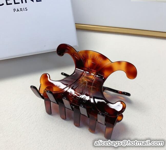 Well Crafted Celine Hair Clip 1129 Brown 2024