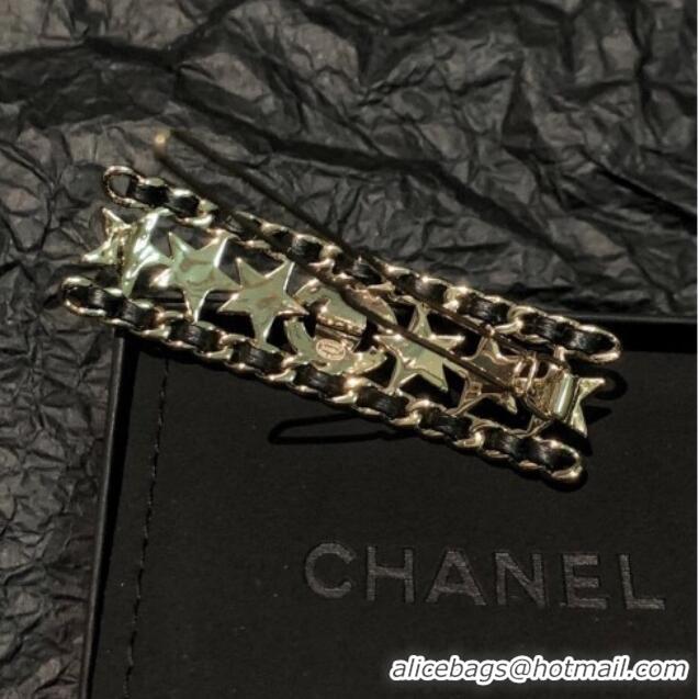 Buy Cheapest Chanel Hair Clip CH113001 Black 2024