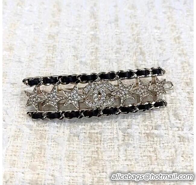 Buy Cheapest Chanel Hair Clip CH113001 Black 2024