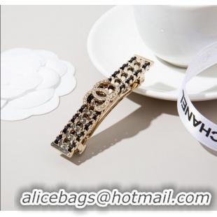 Fashion Discount Chanel Hair Clip CH113003 Black/Gold 2024