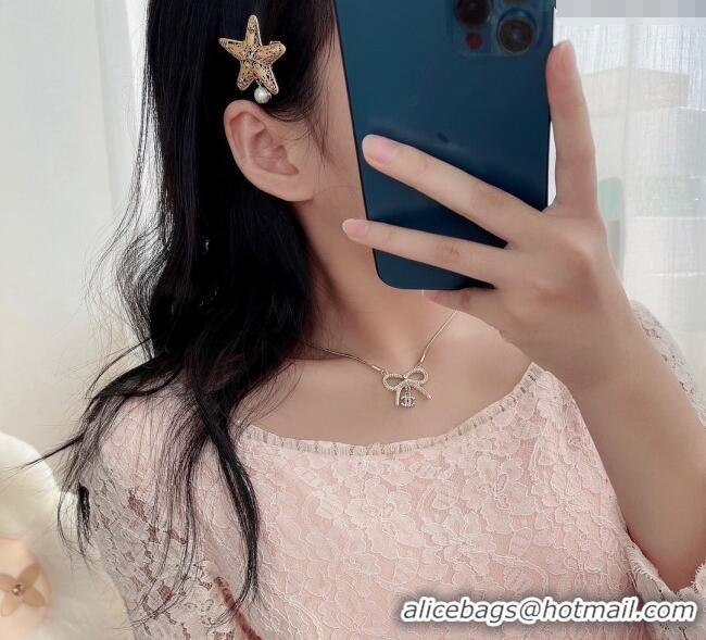 Well Crafted Dior Cabinet de Curiosites Star Hair Clip 3095 Gold 2025