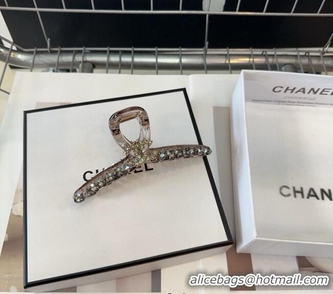 Low Cost Chanel Hair Clip with Strass 0311 Grey 2025