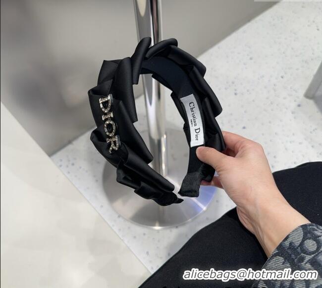 Promotional Miu Miu Braided Headband 0311 Black 2025