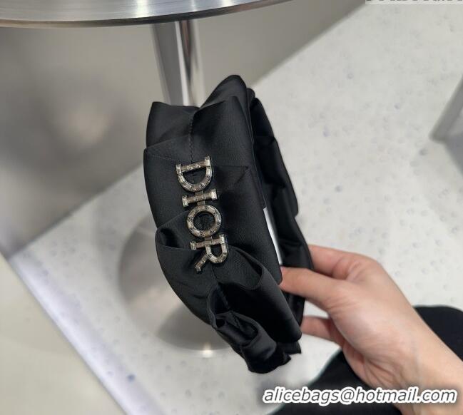 Promotional Miu Miu Braided Headband 0311 Black 2025