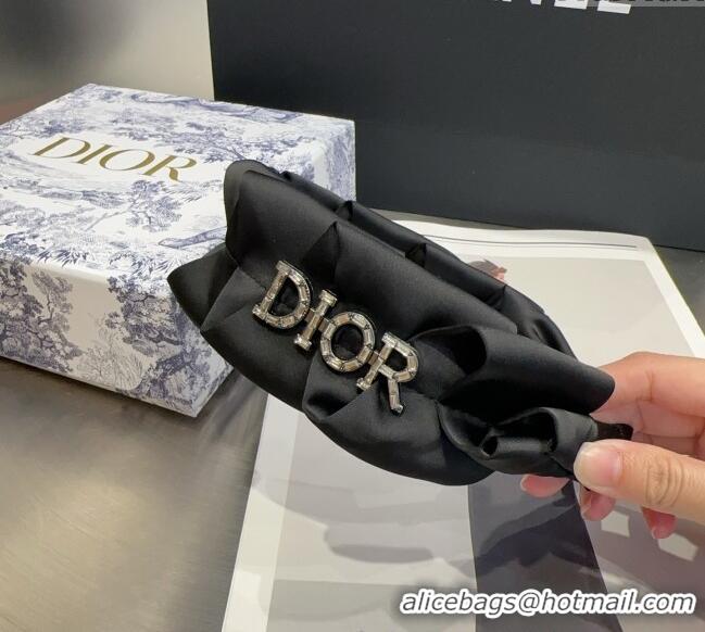Promotional Miu Miu Braided Headband 0311 Black 2025