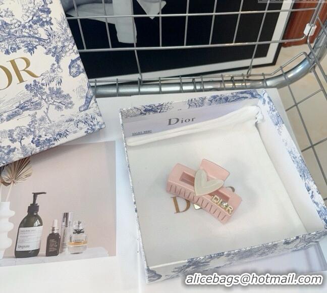 Grade Quality Dior Heart Headband 0311 Light Pink 2025
