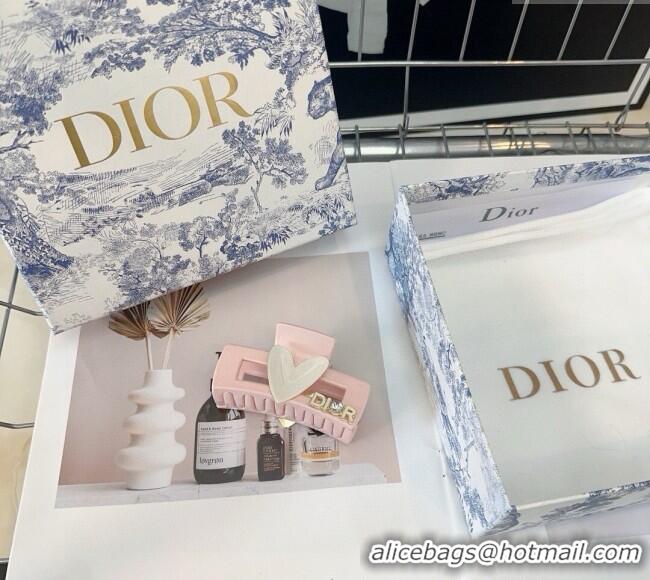 Grade Quality Dior Heart Headband 0311 Light Pink 2025