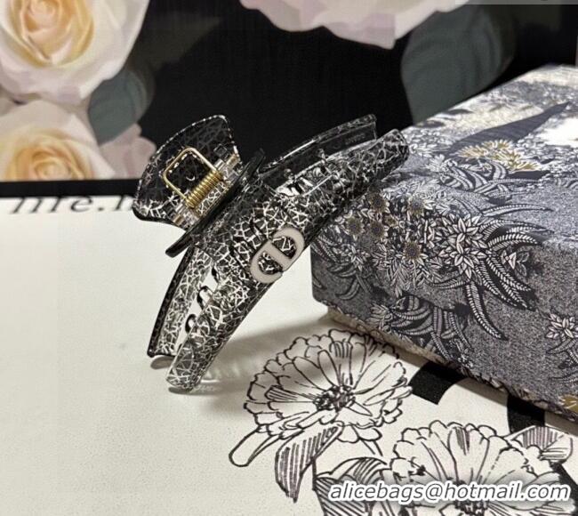 Market Sells Dior Crinkled Hair Clip 0311 Black 2025