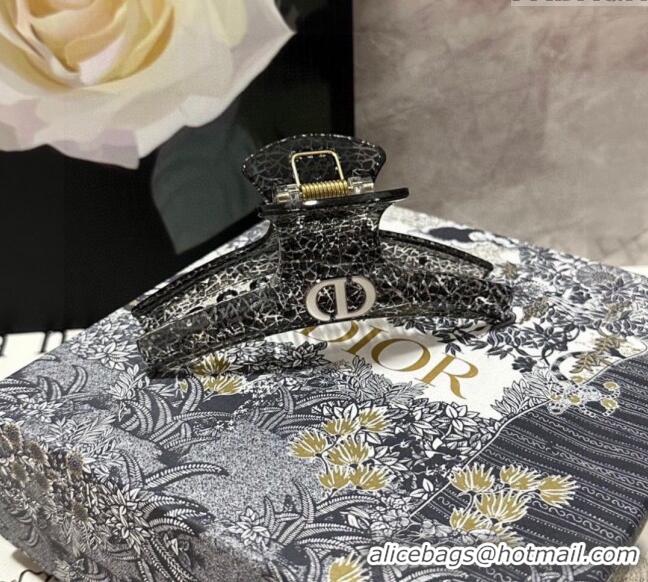 Market Sells Dior Crinkled Hair Clip 0311 Black 2025