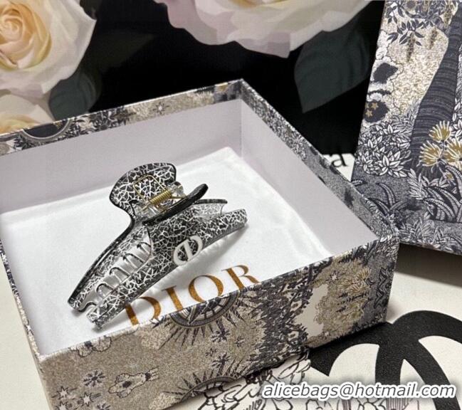 Market Sells Dior Crinkled Hair Clip 0311 Black 2025