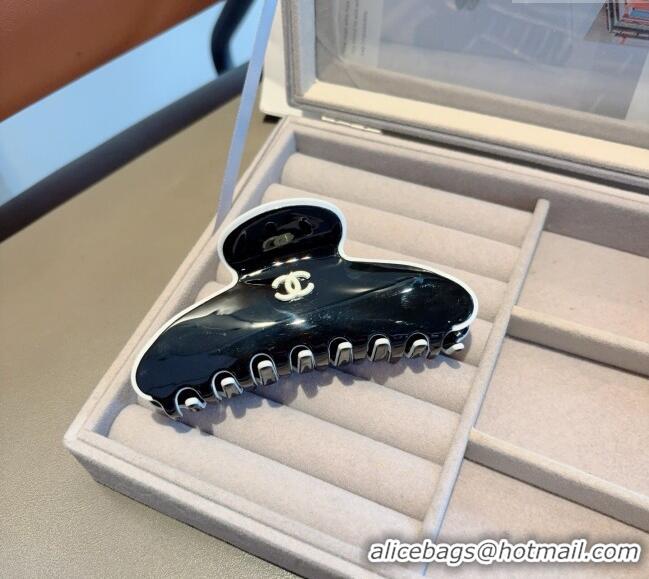 New Release Creation Chanel Contrasting Hair Clip 0311 Black 2025