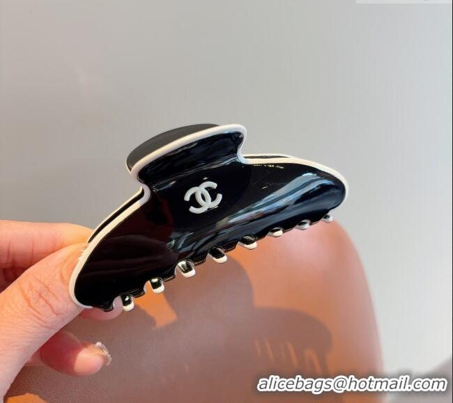 New Release Creation Chanel Contrasting Hair Clip 0311 Black 2025