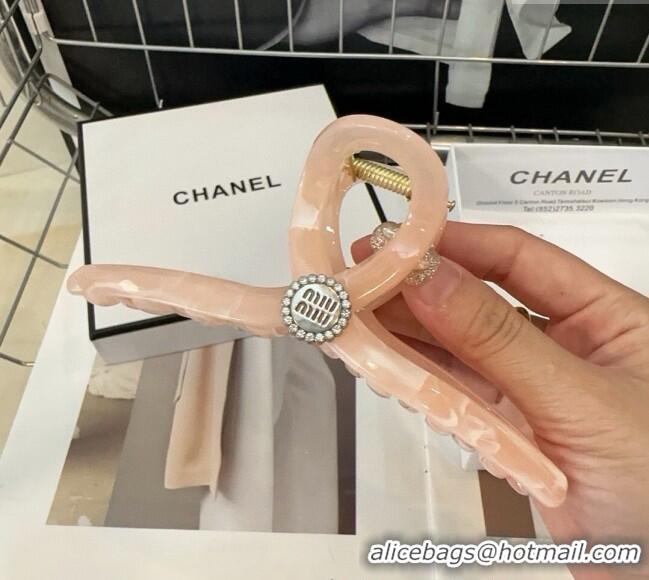 Luxury Cheap Miu Miu Hair Clip 0311 Nude Pink 2025
