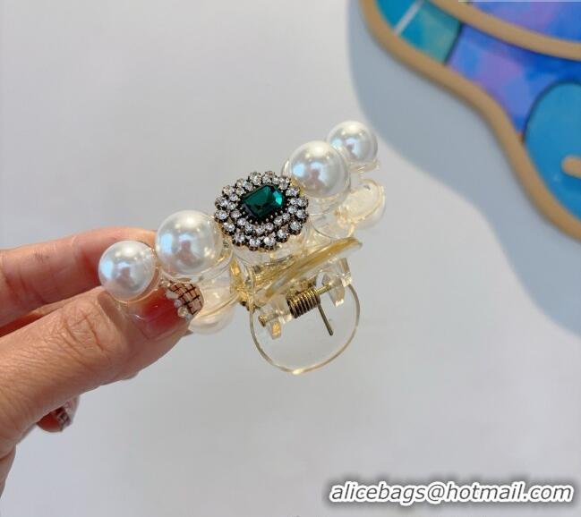 Noble Discount Chanel Hair Clip with Pearls and Stone CH0310 2025