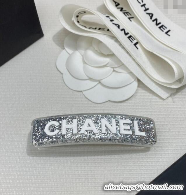 Best Price Chanel Shiny Hair Clip 0310 Silver 2025