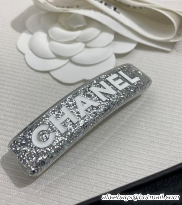 Best Price Chanel Shiny Hair Clip 0310 Silver 2025