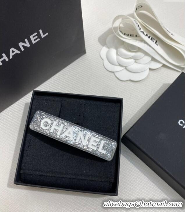 Best Price Chanel Shiny Hair Clip 0310 Silver 2025
