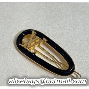 Low Cost Louis Vuitton Hair Clip 0509 Black 2025