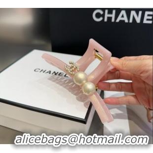 Buy Promotional Chanel Hair Clip with Pearls 2081 Light Pink 2025