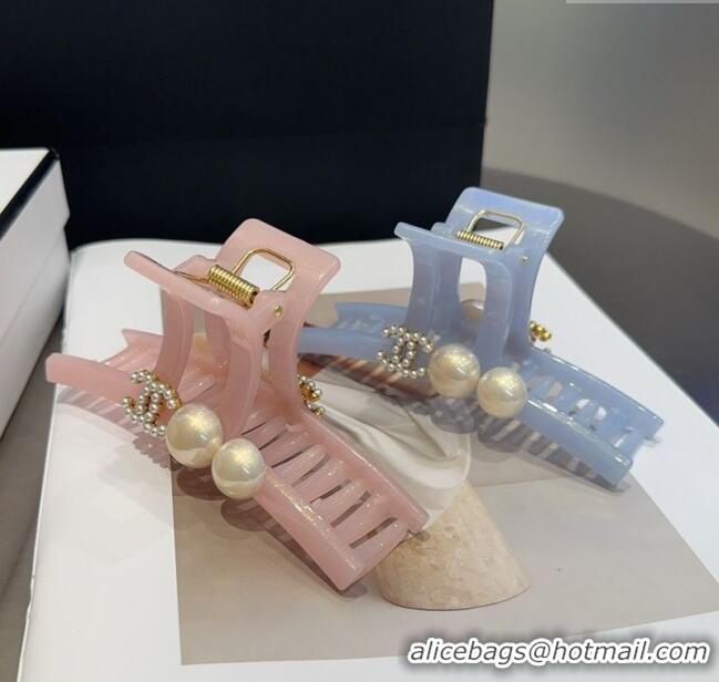 Buy Promotional Chanel Hair Clip with Pearls 2081 Light Pink 2025