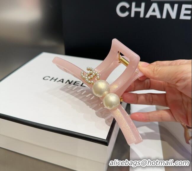 Buy Promotional Chanel Hair Clip with Pearls 2081 Light Pink 2025