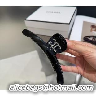 Luxury Cheap Celine Hair Clip with Strass 2082 Black 2025