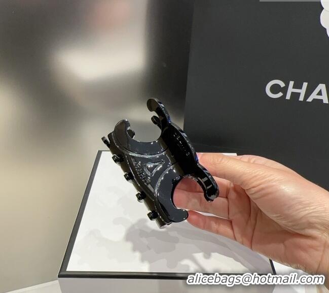Buy Discount Celine Triomphe Hair Clip 051102 Black 2025
