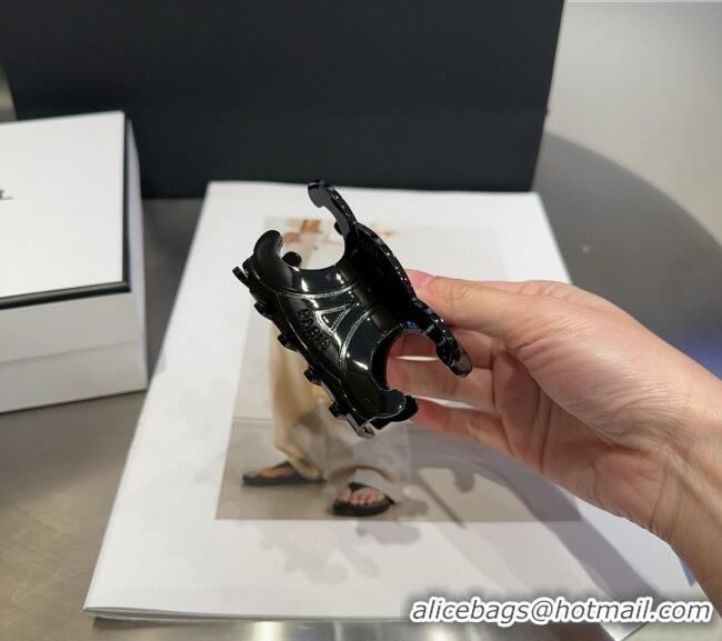 Buy Discount Celine Triomphe Hair Clip 051102 Black 2025