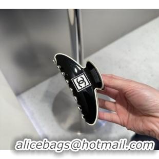 Top Quality Discount Chanel Framed CC Hair Clip 0512 Black 2025