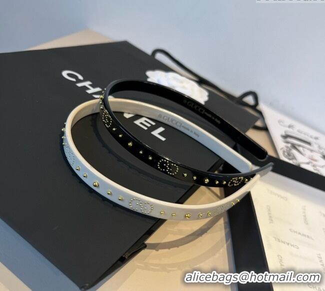 Unique Grade Gucci Studs Headband 0512 White 2025
