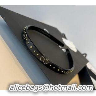 Low Cost Gucci Studs Headband 0512 Black 2025