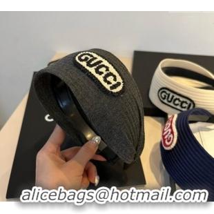 Fashion Show Collections Gucci Knit Headband 0512 Black 2025