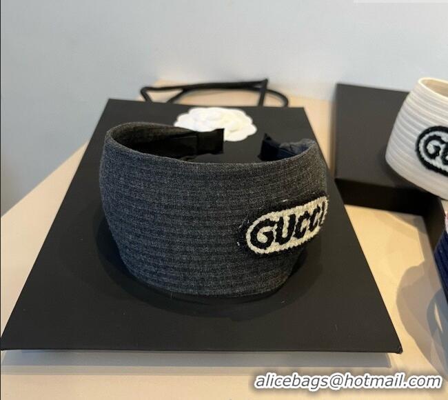 Fashion Show Collections Gucci Knit Headband 0512 Black 2025