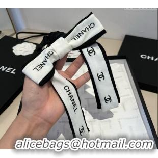Best Price Chanel Bow Hairring 0512 White 2025