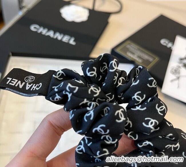 Discount Design Chanel CC Allover Bow Hairring 2104 Black 2025