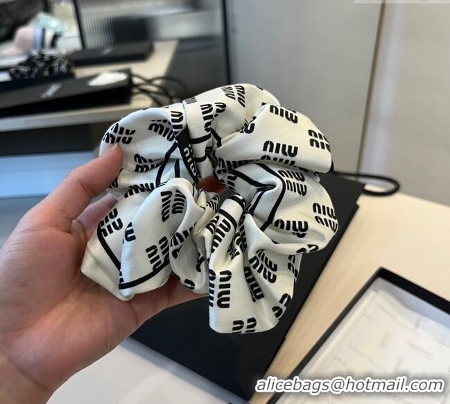 Luxury Cheap Miu Miu Logo Hairring 0512 White 2025