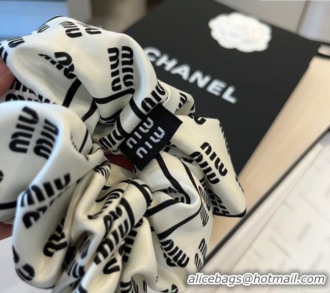 Luxury Cheap Miu Miu Logo Hairring 0512 White 2025