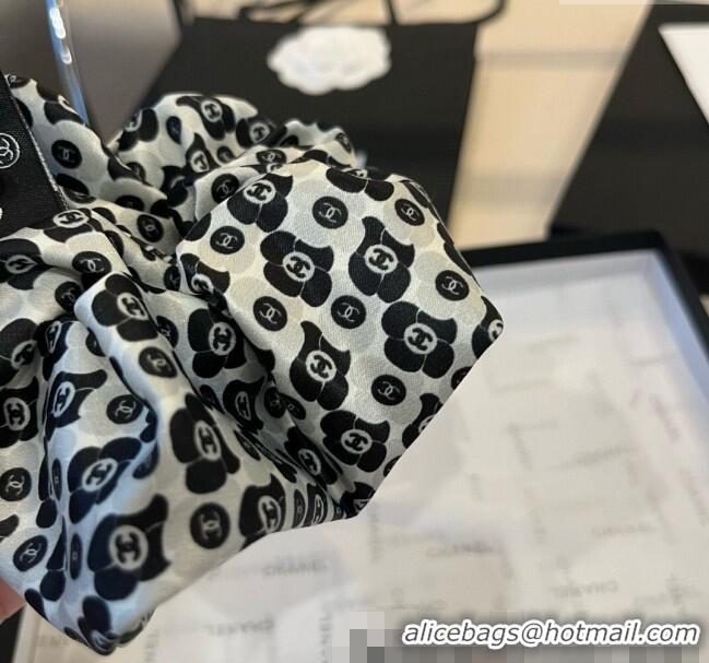 New Cheap Chanel Bloom Hairring 0512 Grey/Black 2025