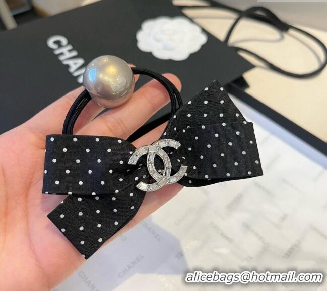 Super Quality Miu Miu Dotted Hairring 0513 Black 2025