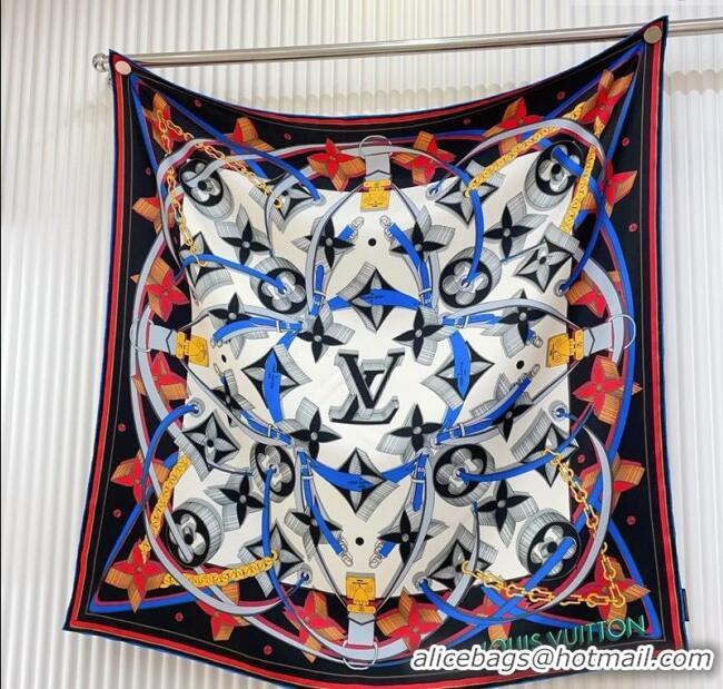 Luxury Classic Louis Vuitton Ultimate Monogram Silk Square Scarf 90cm V4047 Multicolor 2025
