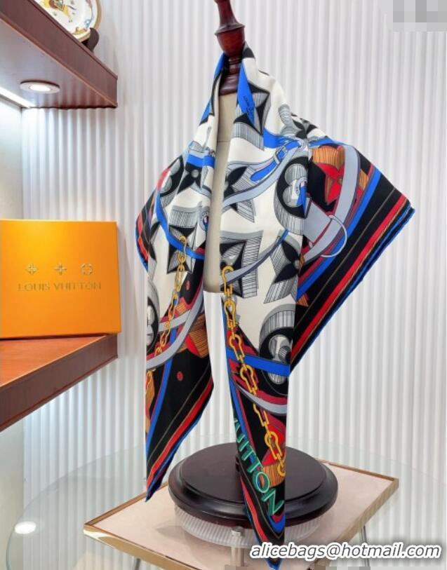 Luxury Classic Louis Vuitton Ultimate Monogram Silk Square Scarf 90cm V4047 Multicolor 2025