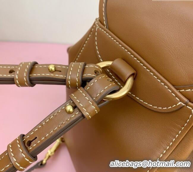 Market Sells Miu Miu Calf Leather backpack bag 5BZ043 Brown 2025