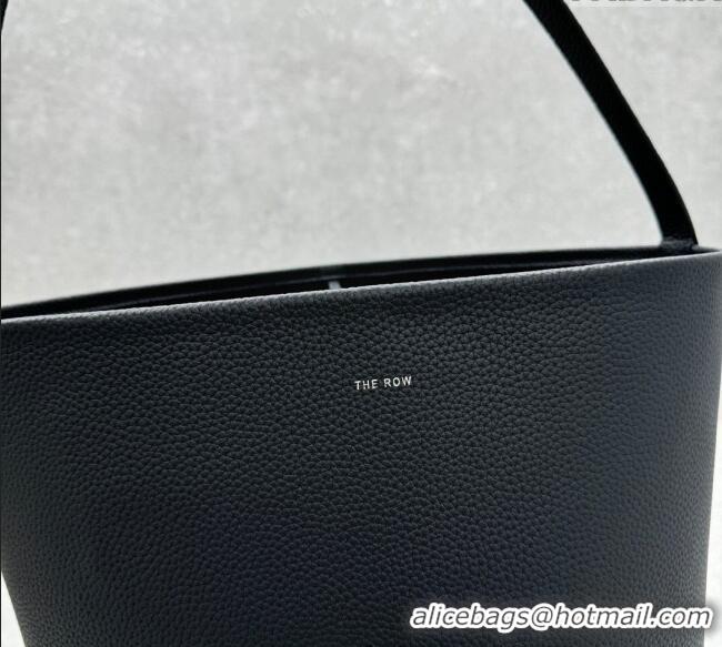 Luxury Cheap The Row Large N/S Park Tote Bag in Grained Leather 1822 Black 2025