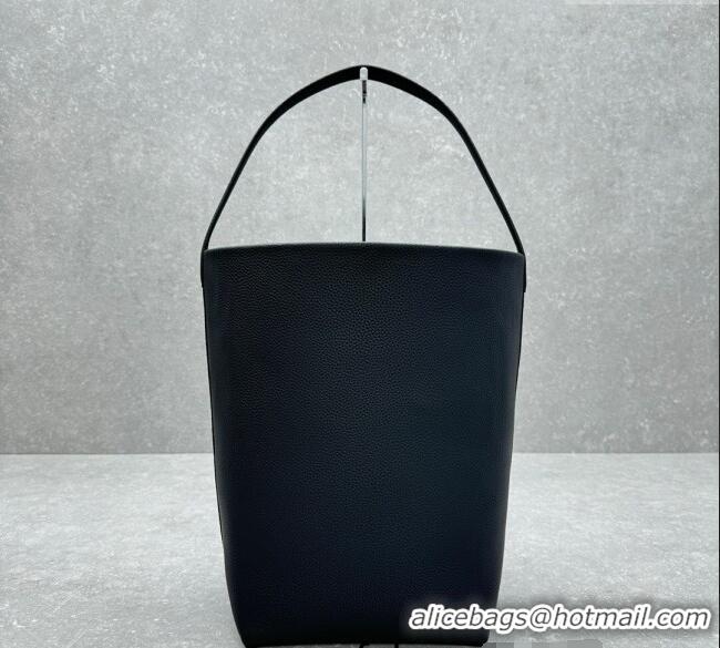 Luxury Cheap The Row Large N/S Park Tote Bag in Grained Leather 1822 Black 2025
